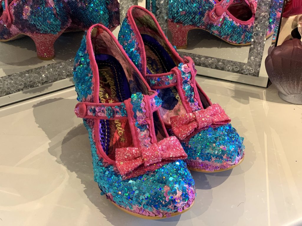 Irregular Choice Lazy River Rockamilly Exclusive Pink Sequin