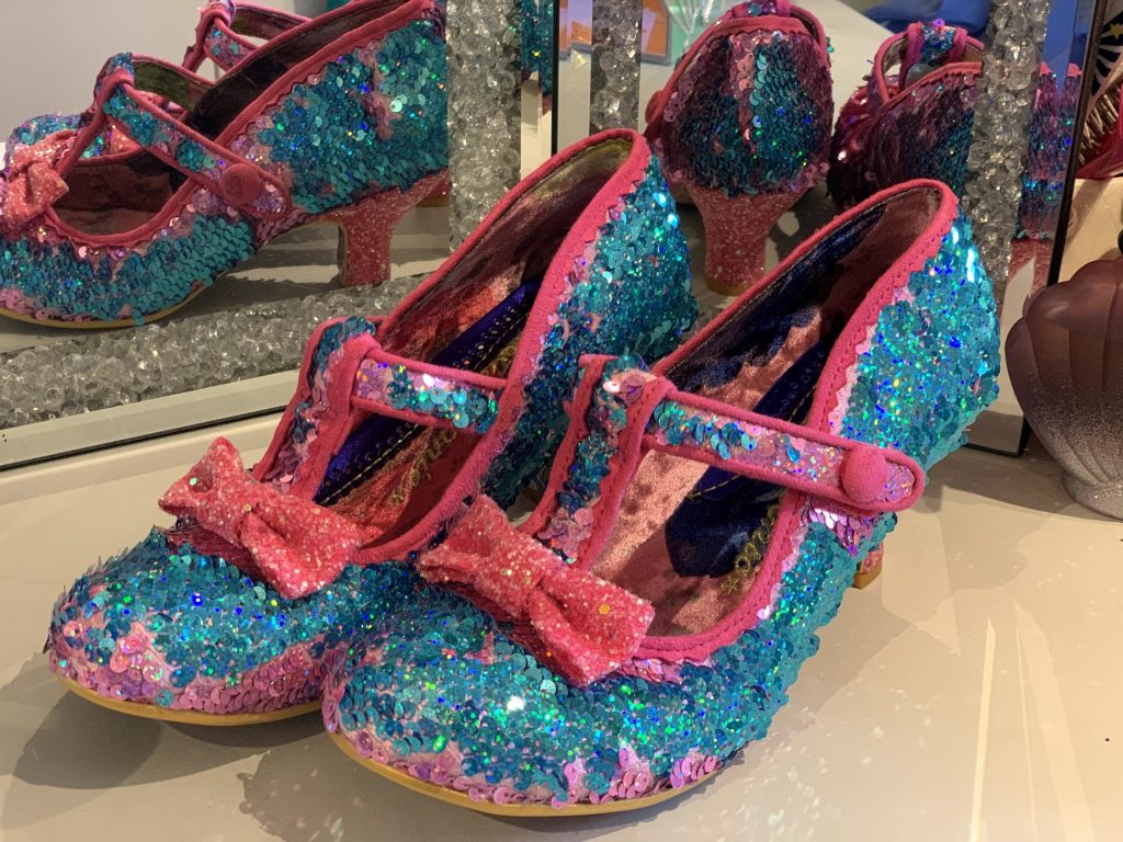 Irregular Choice Lazy River Rockamilly Exclusive Pink Sequin