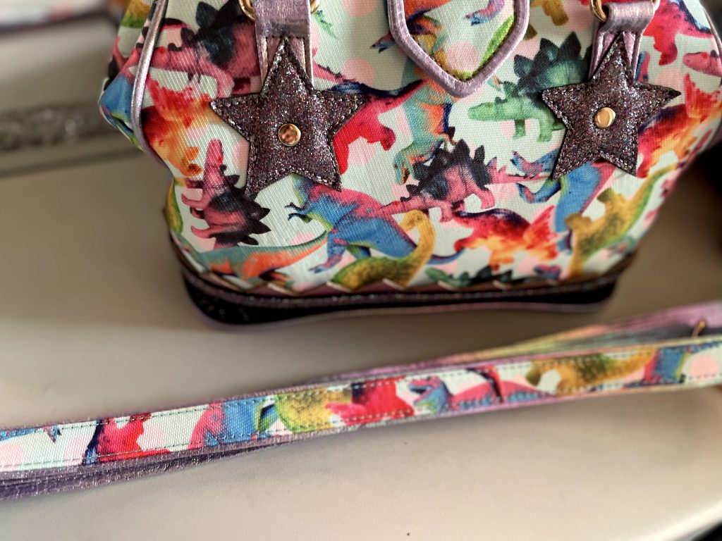 Irregular Choice Doctor Dino bag dinosaur