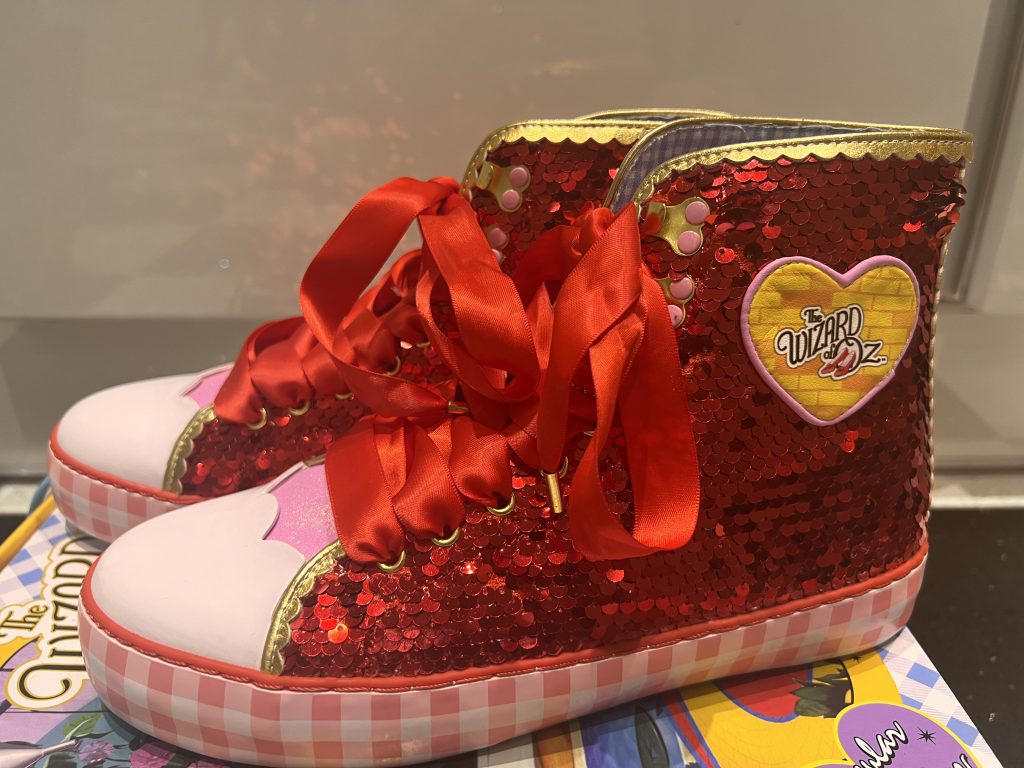 Irregular Choice All That Sparkles Wizard Of Oz Ruby Slippers High Tops Shoes 