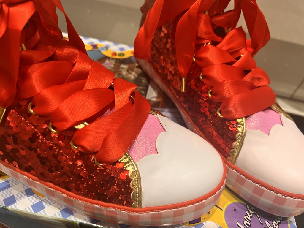 Irregular Choice All That Sparkles Wizard Of Oz Ruby Slippers High Tops Shoes 