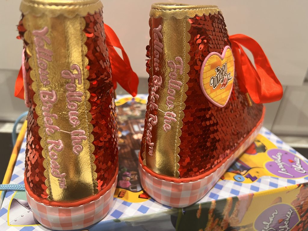Irregular Choice All That Sparkles Wizard Of Oz Ruby Slippers High Tops Shoes 
