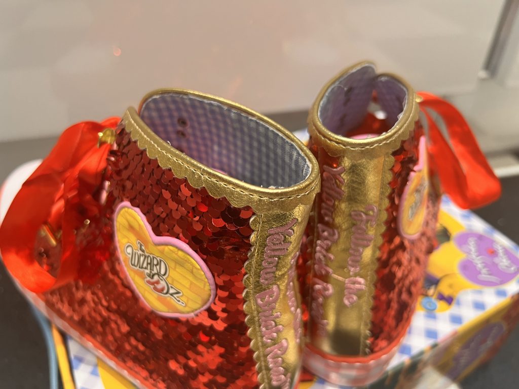 Irregular Choice All That Sparkles Wizard Of Oz Ruby Slippers High Tops Shoes 