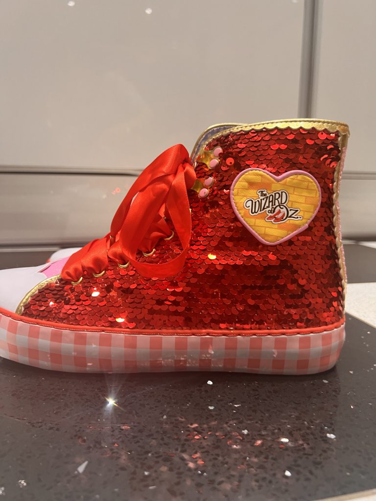 Irregular Choice All That Sparkles Wizard Of Oz Ruby Slippers High Tops Shoes 