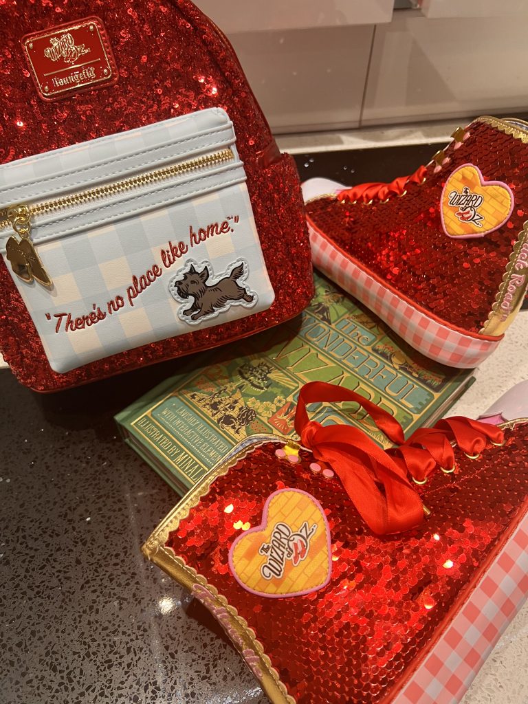 Irregular Choice All That Sparkles Wizard Of Oz Ruby Slippers High Tops Shoes 