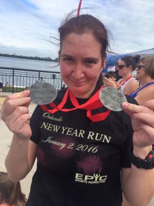 02/01 New Year Run Orlando 5 mile          